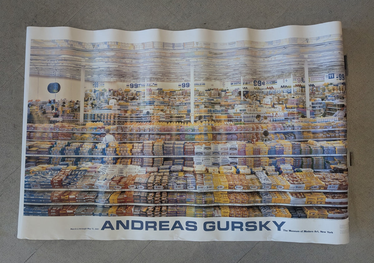 Andreas Gursky 99 Cent MoMA Poster – Archestratus Books + Foods