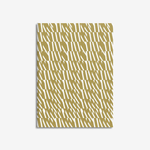 Linen Covered Wave 2 Sand Notebook