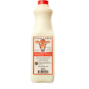 Ithaca Whole Jersey Cow Creamline Milk (Quart)