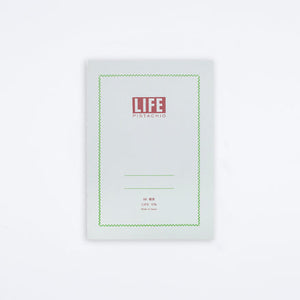 Life Stationery Pistachio B6 Ruled Notebook