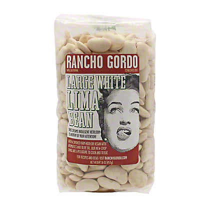 Rancho Gordo Large White Lima Bean