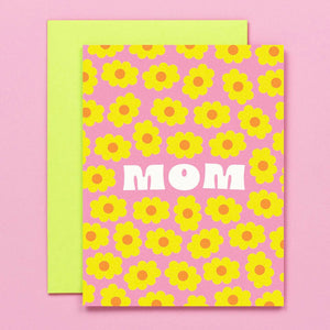 Mom Blooms Card