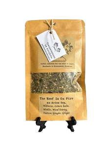 ARIES Zodiac Tea Blend, the Roof is on Fire