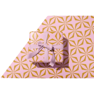 Midcentury Stars Gift Wrap