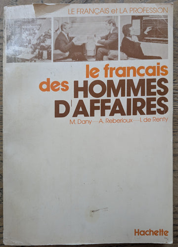 le francais des Hommes d'Affaires