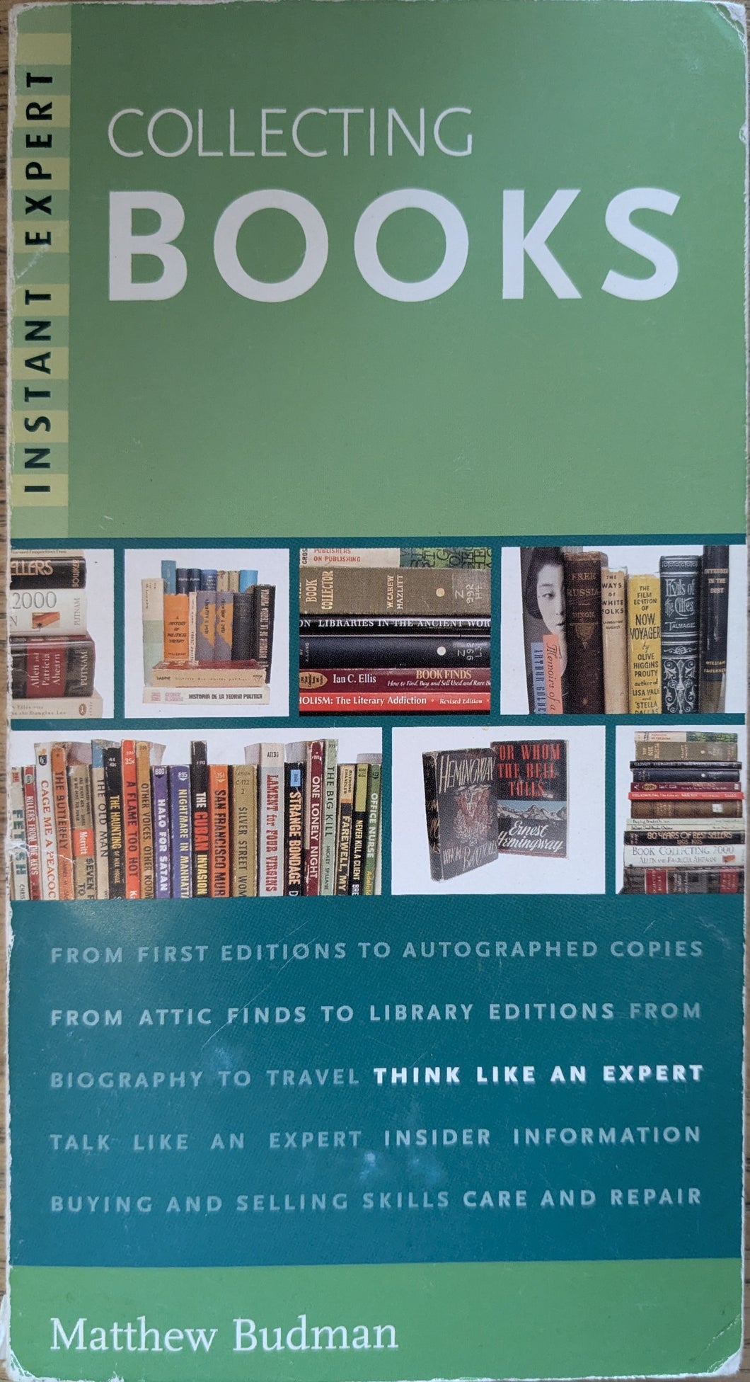 Collecting Books by Matthew Budman