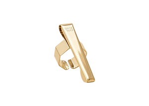 Kaweco slide-on clip octagonal: Gold colored