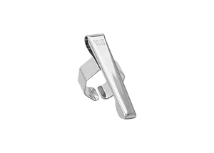 Kaweco slide-on clip octagonal: Chrome colored