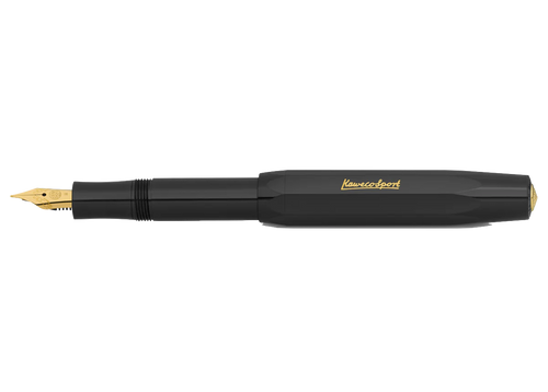 Kaweco Sport Fountain Pen: Classic black, M nib