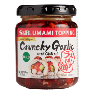 S&B Chili Oil with Crunchy Garlic