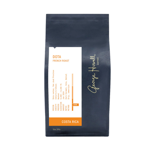 George Howell Dota French Roast (Rich Caramel, Cola, Walnut), Dark Roast