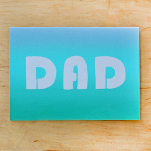 Dad Gradient Greeting Card