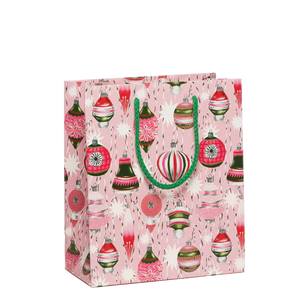 Retro Ornaments Holiday holiday gift bag