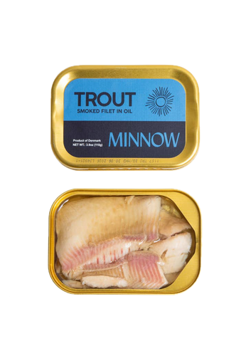 Minnow Smoked Trout in Oil