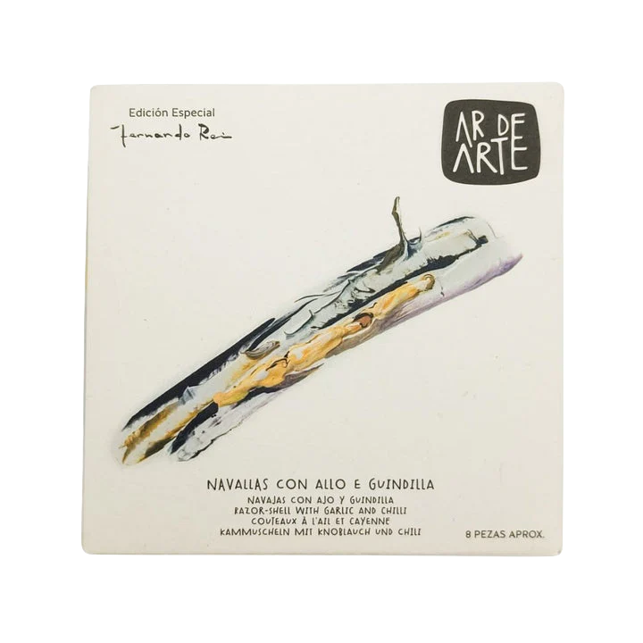 Ar de Arte Razor Shell with Garlic and Chili