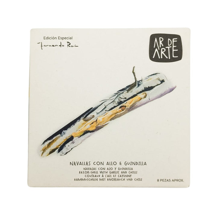 Ar de Arte Razor Shell with Garlic and Chili