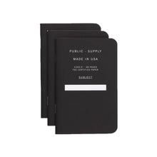 3.5X5.5" - Pocket Notebook - Soft Cover - Black: Ruled