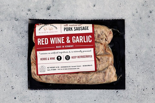 Red Wine & Garlic Sausage