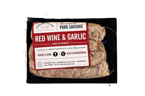 Red Wine & Garlic Sausage