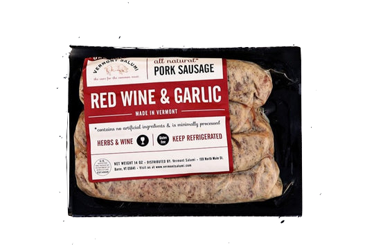 Red Wine & Garlic Sausage