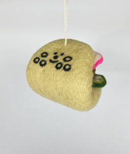 'Bao Bun' Hanging Felt Ornament