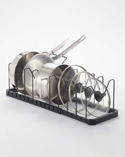 Adjustable Pot Lid Organizer - Steel
