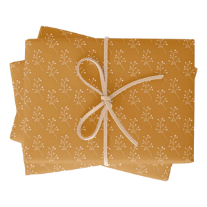Harvest Gold Gift Wrap