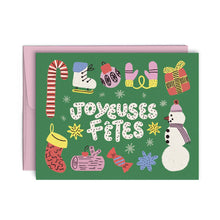 JOYEUSES FÊTES — Greeting Card: Greeting Card