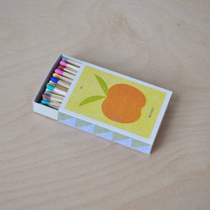 "Apple" Risograph Printed Matchbox