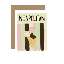 Neapolitan Art Greeting Card