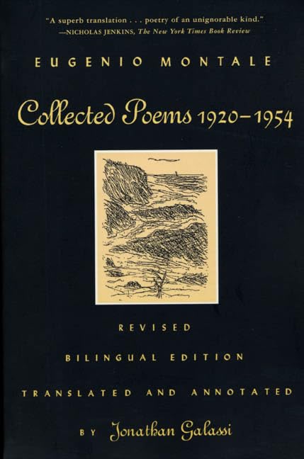 Collected poems 1920-1954 Revised Bilingual Edition by Eugenio Montale