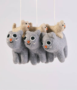 'Pabs' Hanging Felt Ornament