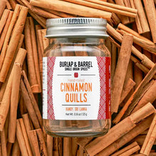 Cinnamon Quills (Cinnamon Sticks) - Single Origin Spice : 1.8 oz glass jar