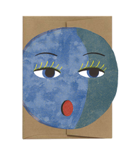 Lune | Moon - Die Cut Card
