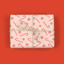 CANDY CANE LANE - Holiday Gift Wrap (ROLL)