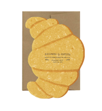 Croissant Card - French Collection Die Cut