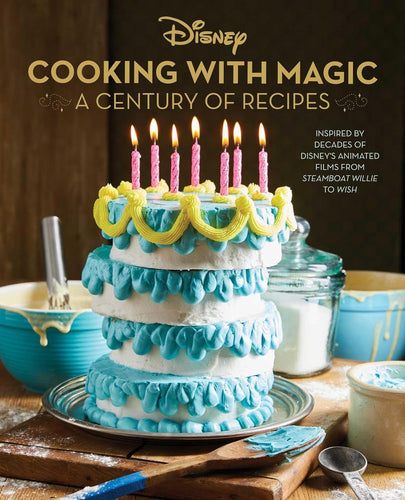 Disney: Cooking With Magic: A Century of Recipes: Inspired by Decades of Disney's Animated Films from Steamboat Willie to Wish Kindle Edition by Brooke Vitale