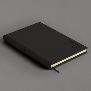 Blank Canvas Black A5 Sketchbook