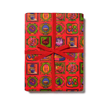 12 Days of Christmas wrapping paper: Roll of 3 Sheets