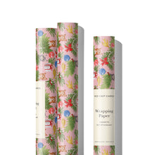Meowy Christmas holiday wrapping paper: Double