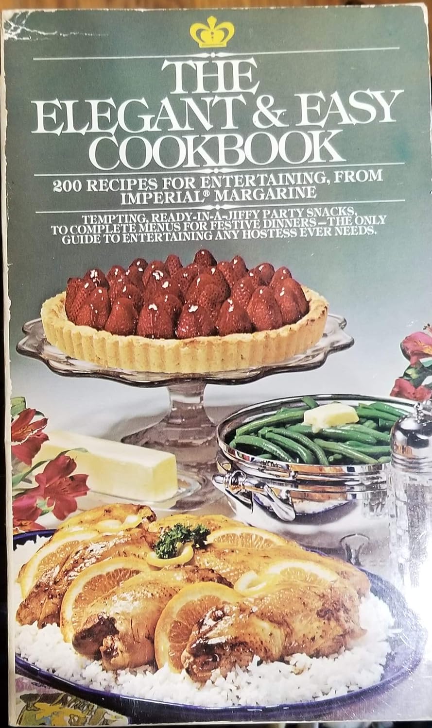 The Elegant and Easy Cookbook by Imperial Margarine