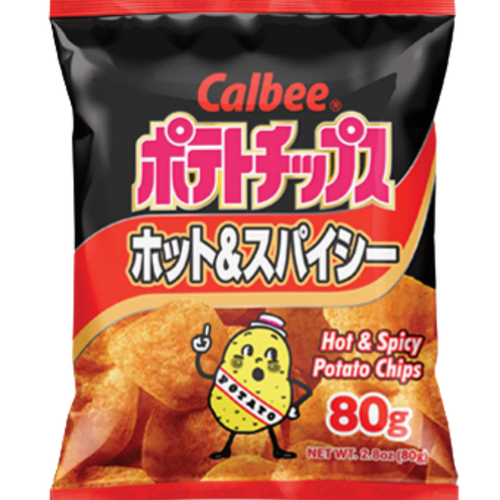 Calbee Hot and Spicy Potato Chips