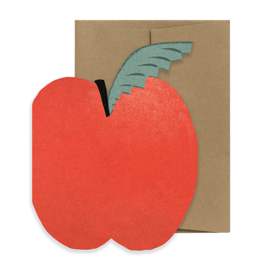 Big Apple Card - Die Cut Card