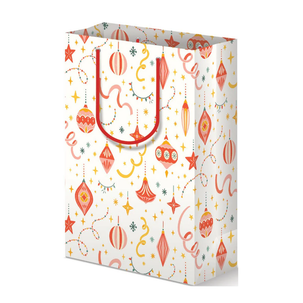 RETRO ORNAMENTS GIFT BAG