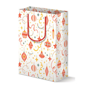 RETRO ORNAMENTS GIFT BAG