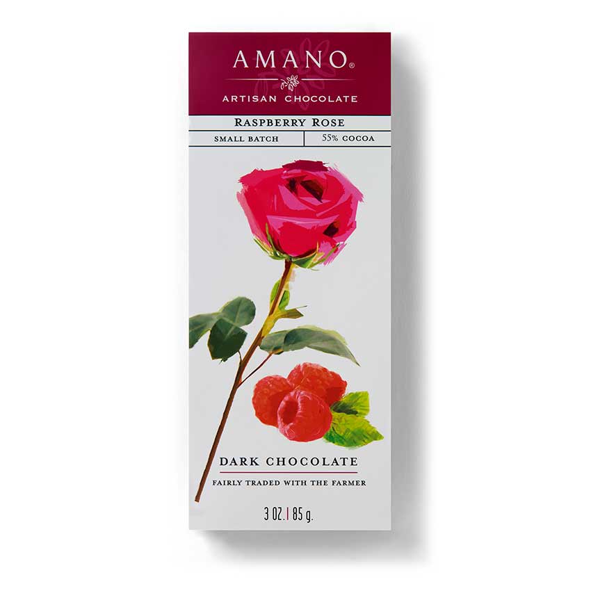 Amano - Raspberry Rose Chocolate