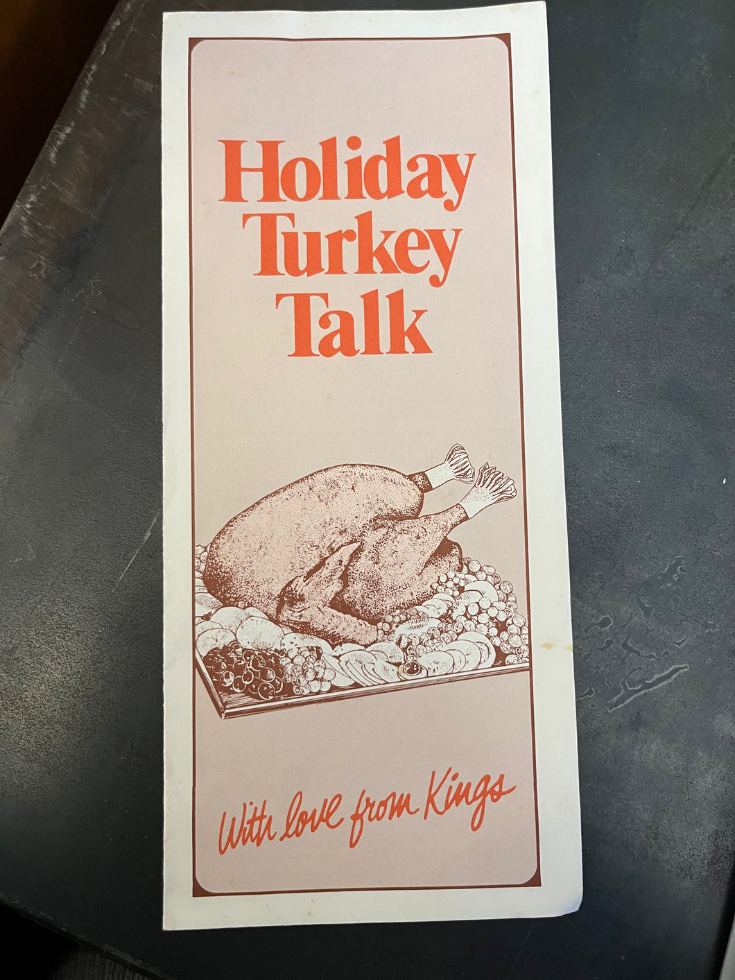 Holiday Turkey Talk With Love From Kings by Kings Consumer Affairs Department