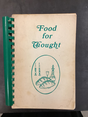 Food For Thought Kosher Recipes Kitchen Tested and Compiled by Temple Emunah Sisterhood Lexington, Massachusetts