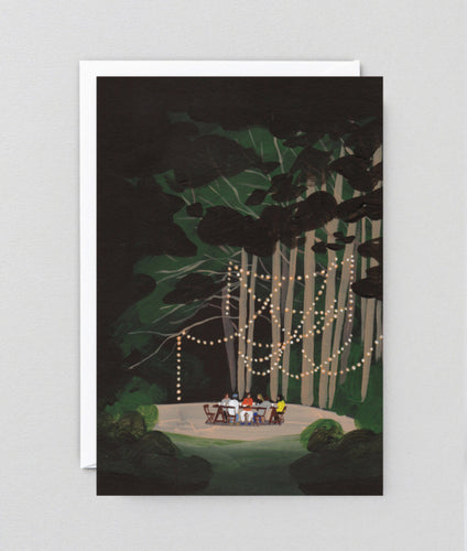 Dinner in the Forest Card