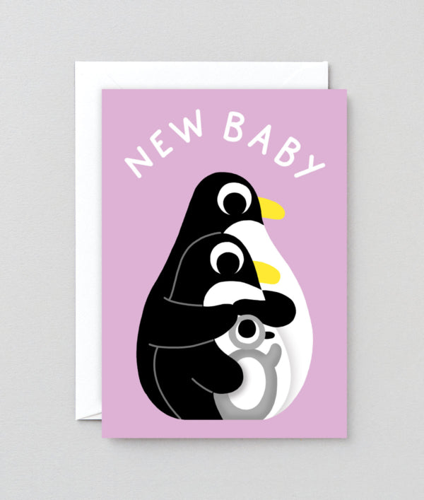 New Baby Penguins Card